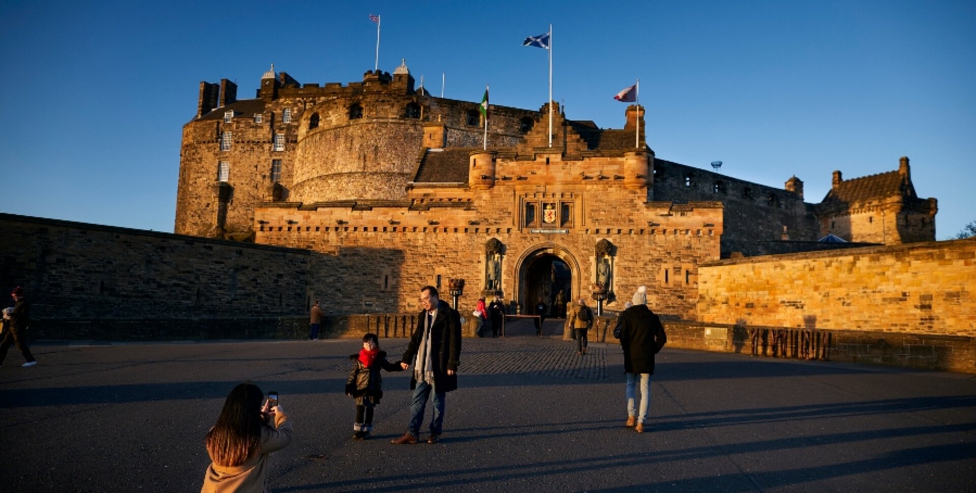 Edinburgh Castle - Scotland's busiest paid-for attraction in 2019 - saw visitor numbers drop by 87.2%