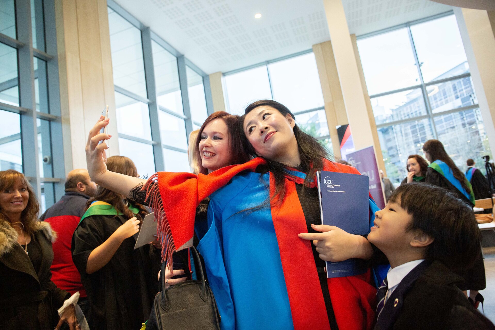 Graduation Glasgow Caledonian University Scotland, UK