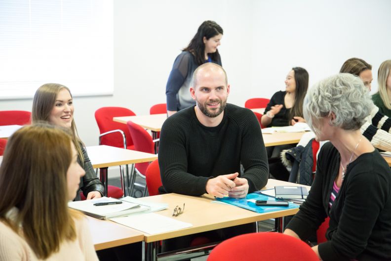 Psychology students at Glasgow Caledonian University