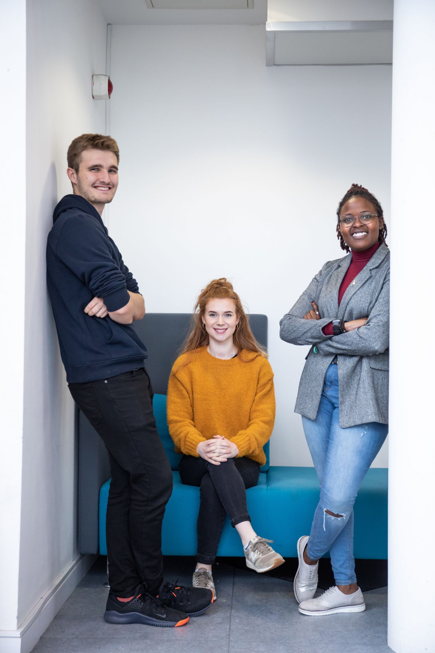 Student Life, undergraduate students in one of GCU's breakout areas