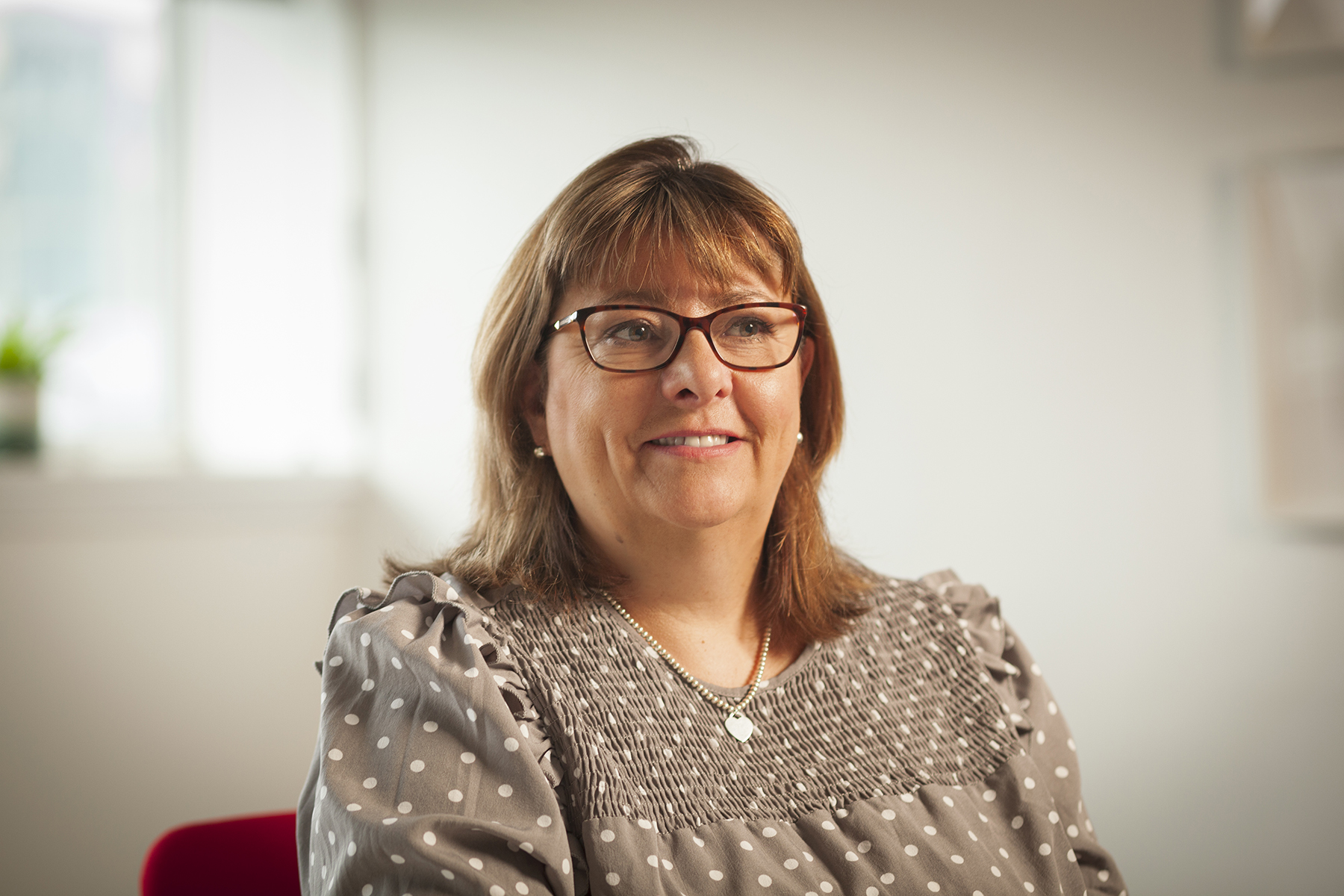 A profile picture of Lorna Buckley, Centre Administrator in the Yunus Centre at GCU.