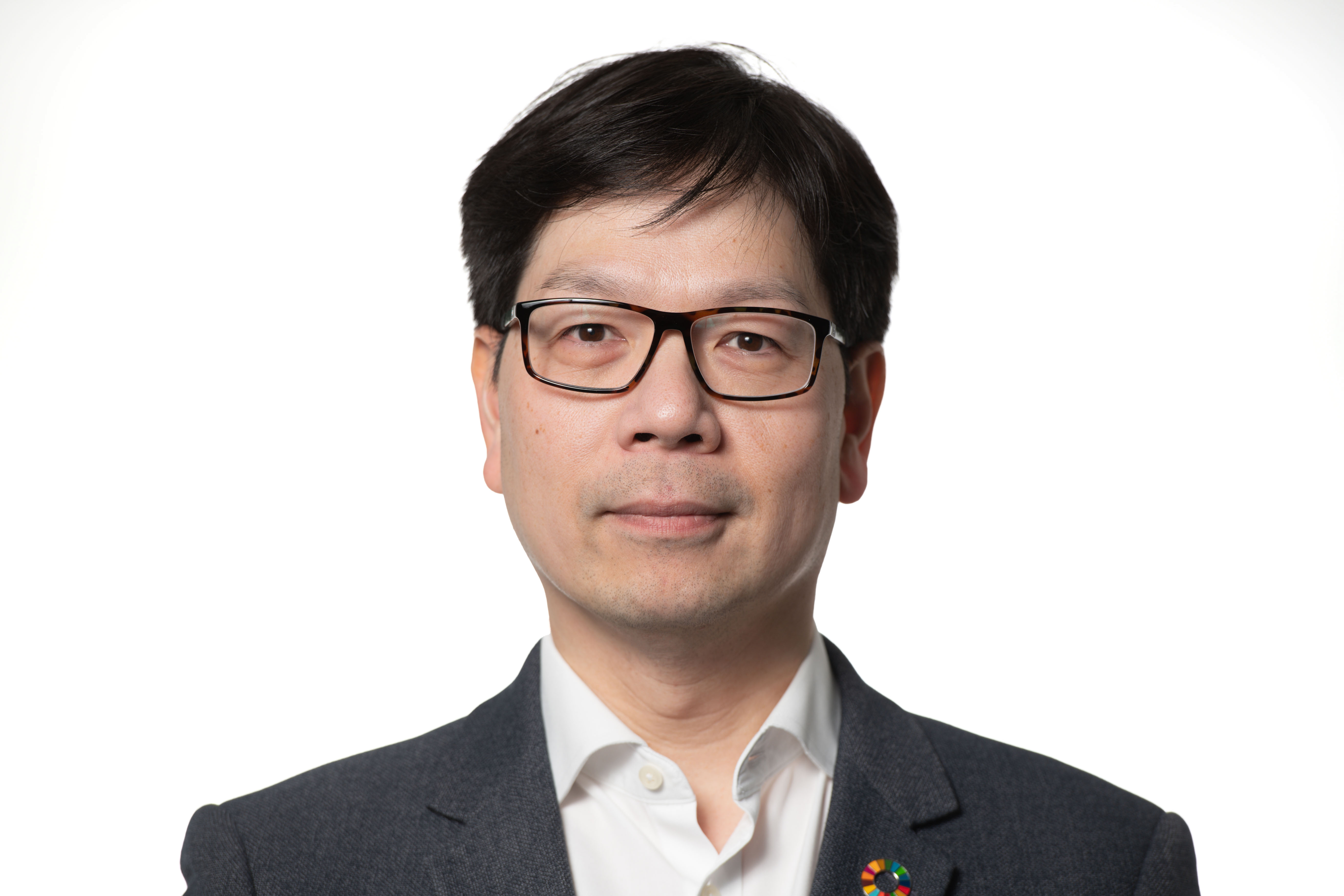 A profile picture of Michael Tong, a Senior Lecturer and Head of Department, in the Department of Construction and Surveying at GCU.