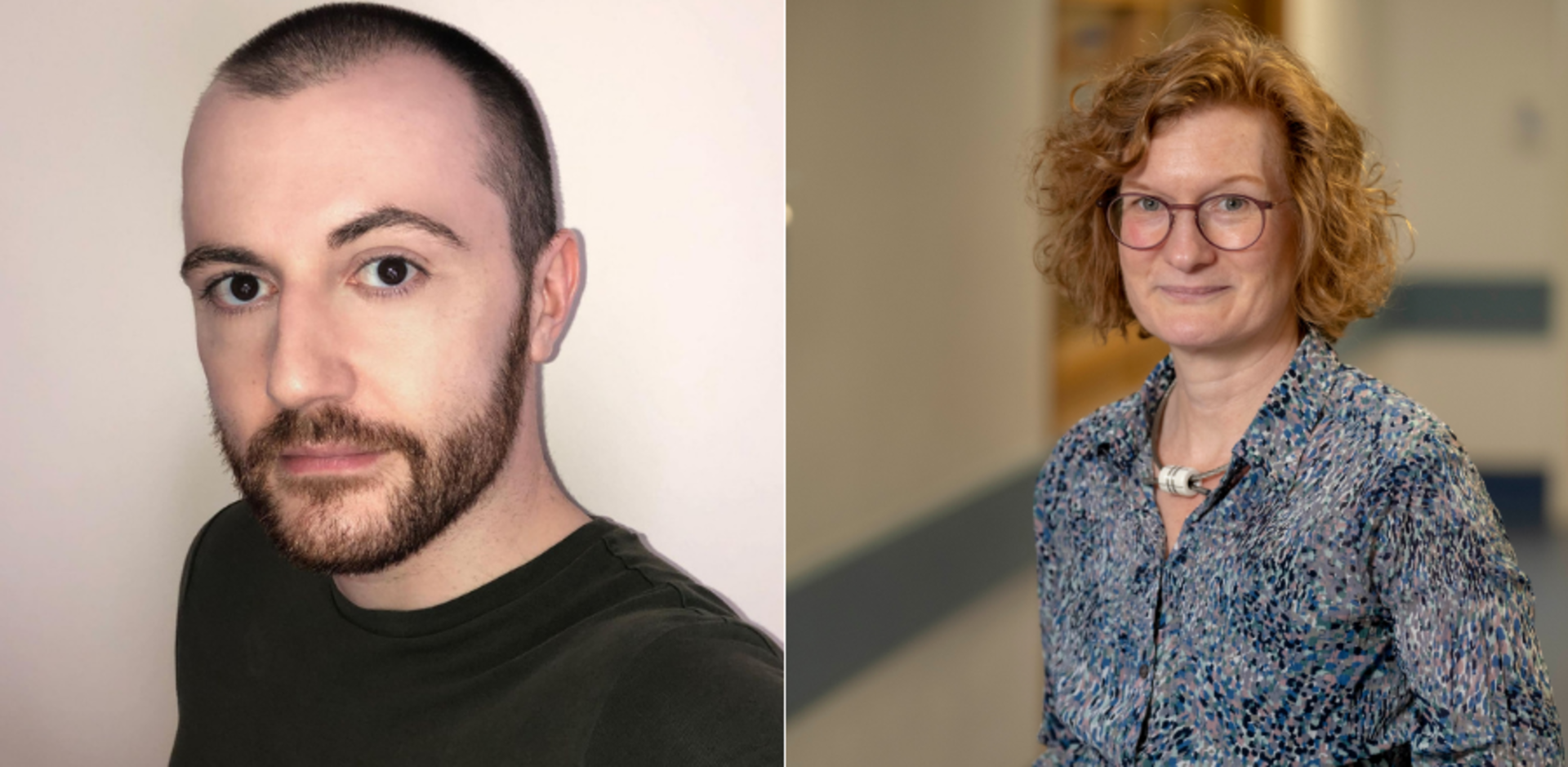 Phd student Ross Kincaid and Professor of Sexual Health and HIV Claudia Estcourt