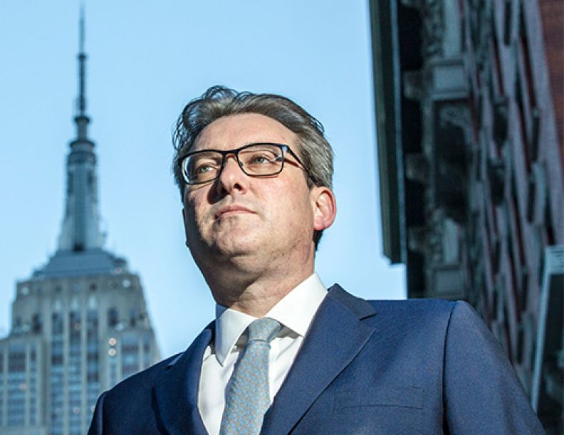 An image of Murray Rowden, GCU alumnus, graduate and Regional Managing Director Americas and Global Head of Infrastructure at Turner & Townsend in New York City.