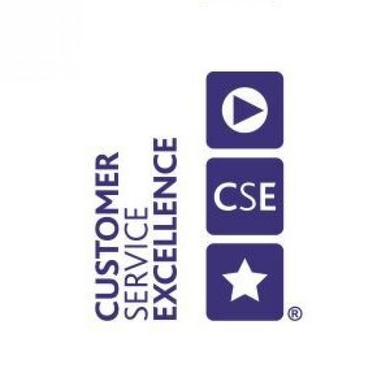 Logo of Customer Service Excellence award used by accredited institutions