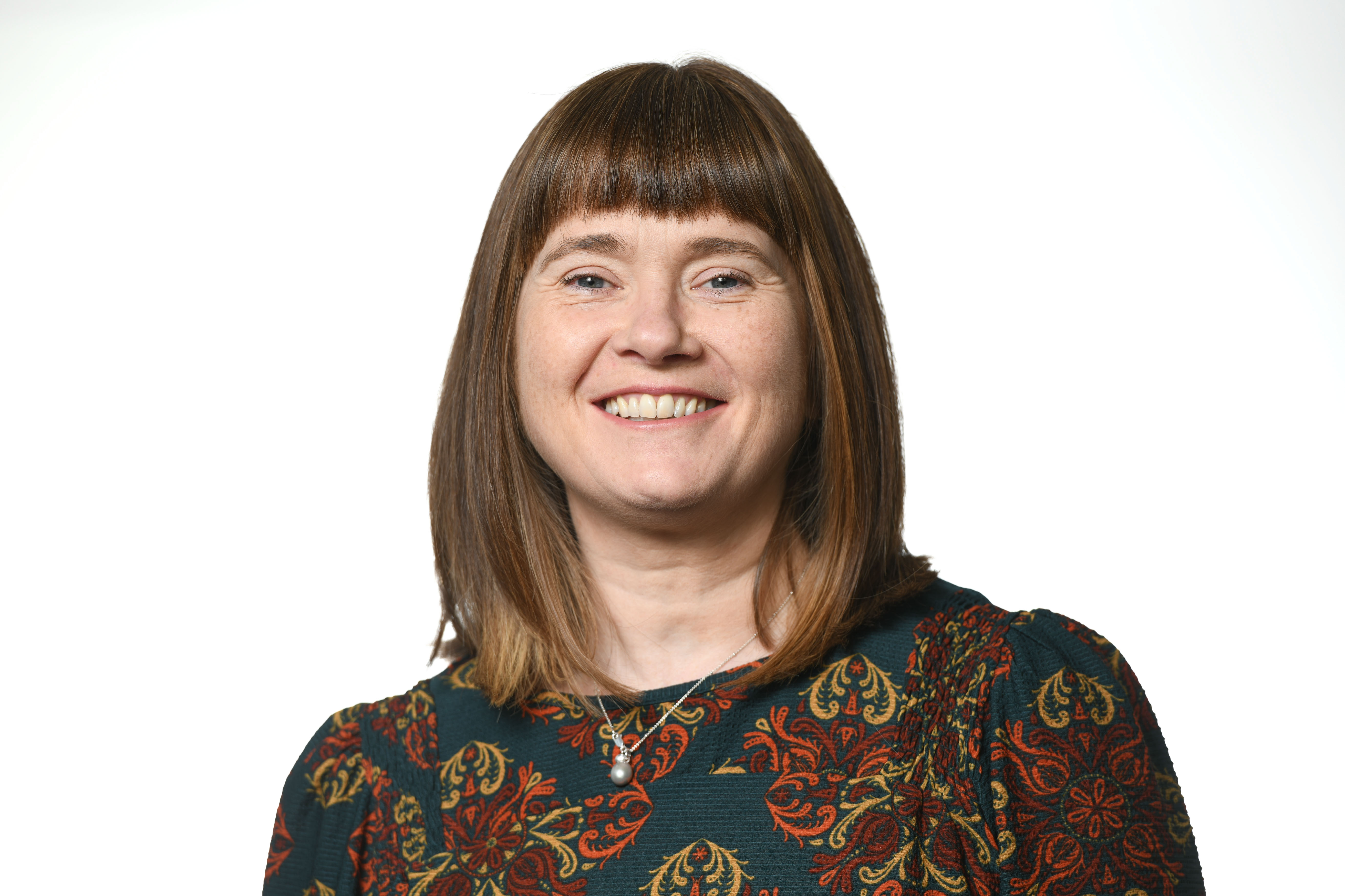 A profile picture of Sharron Dolan, the Head of Department, in the Department of Biological and Biomedical Sciences, at GCU.