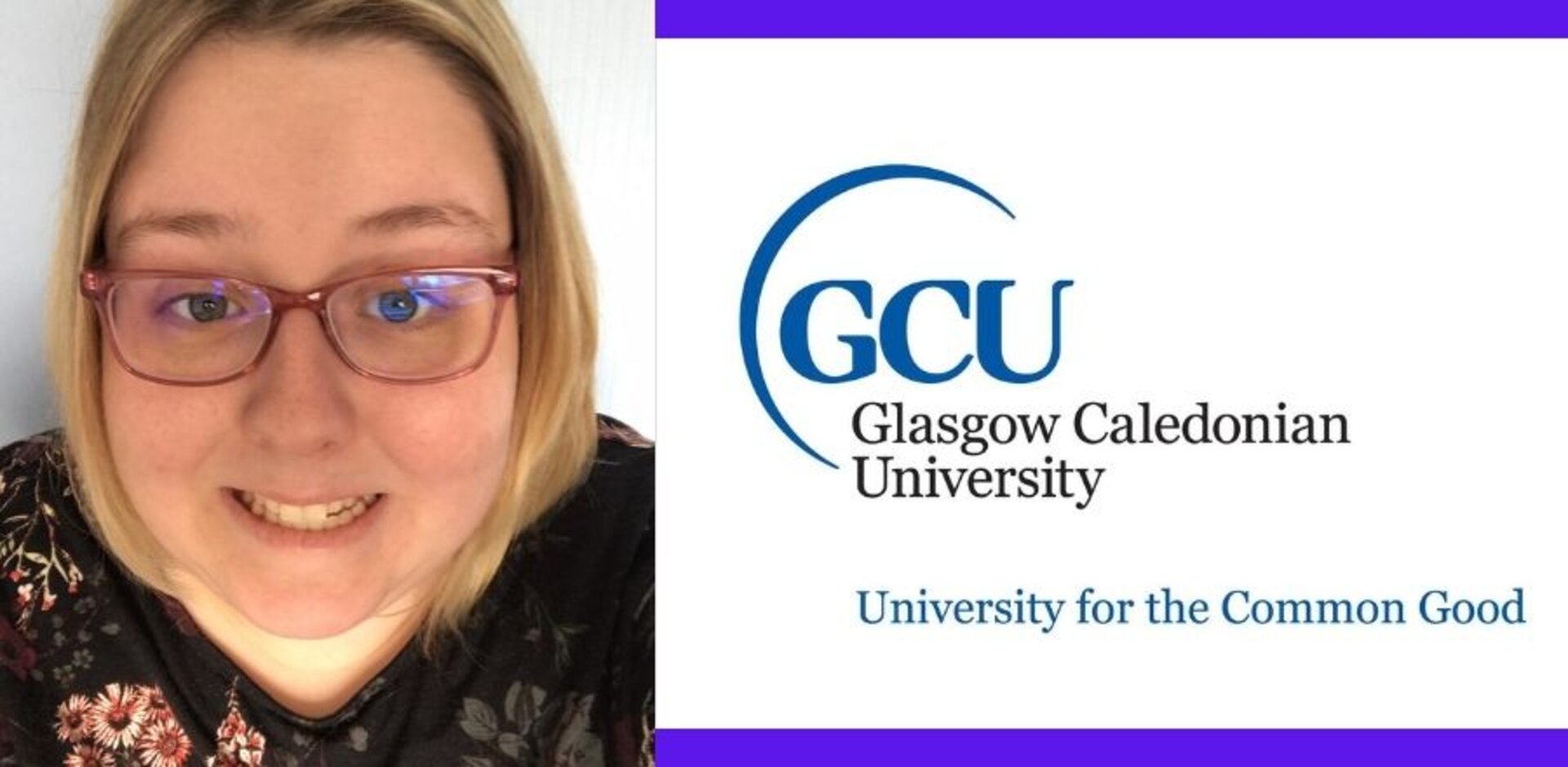 (Pictured above) Recent Social Sciences graduate Amy Cowan