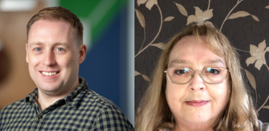 Dr Bryan McCann and Dr Dawn Carmichael
