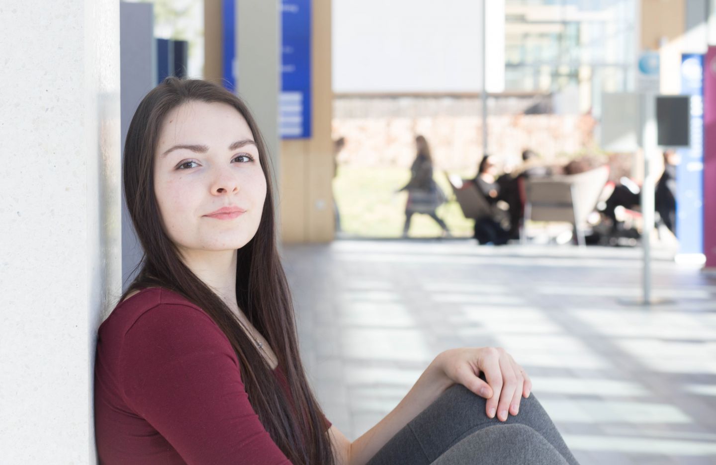 Glasgow Caledonian University student Gabrielle Eiel