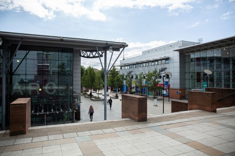 Glasgow Caledonian University campus.