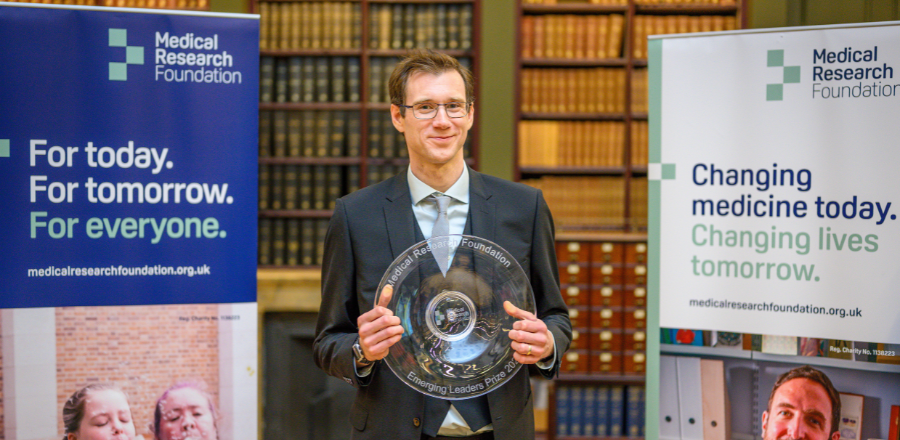 Dr Hamish Innes wins Medical Research Foundation Emerging Leaders First Prize