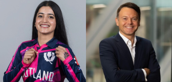 GCU's Herald Awards 2026 finalists Nayma Sheikh and Peter McGettrick