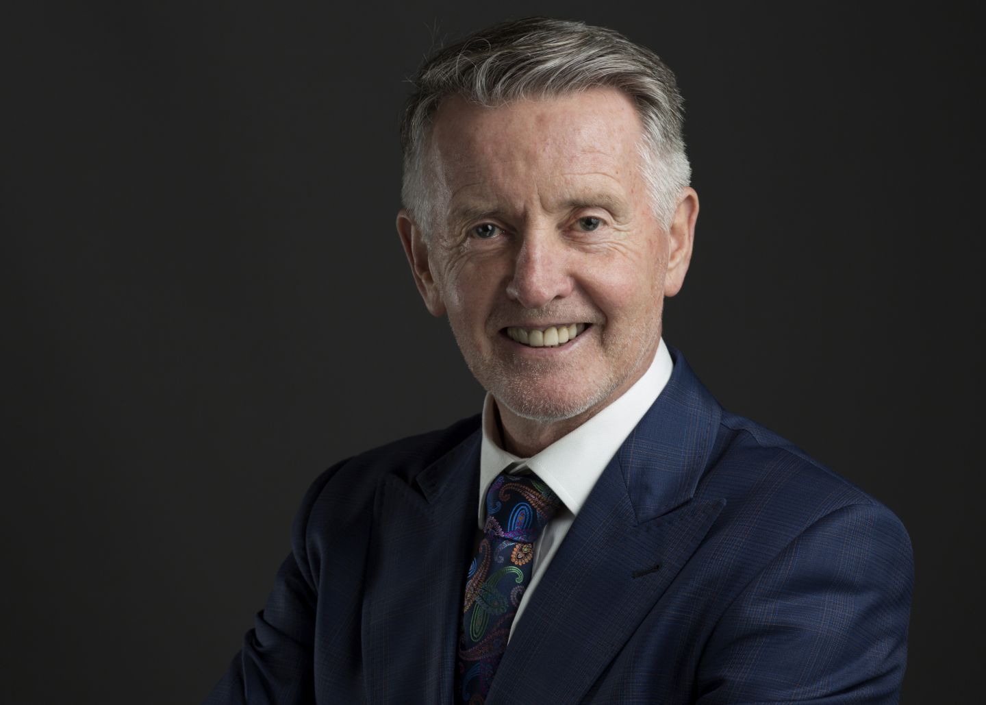 An image of GCU honorary graduate and serial entrepreneur Dr Brian Williamson