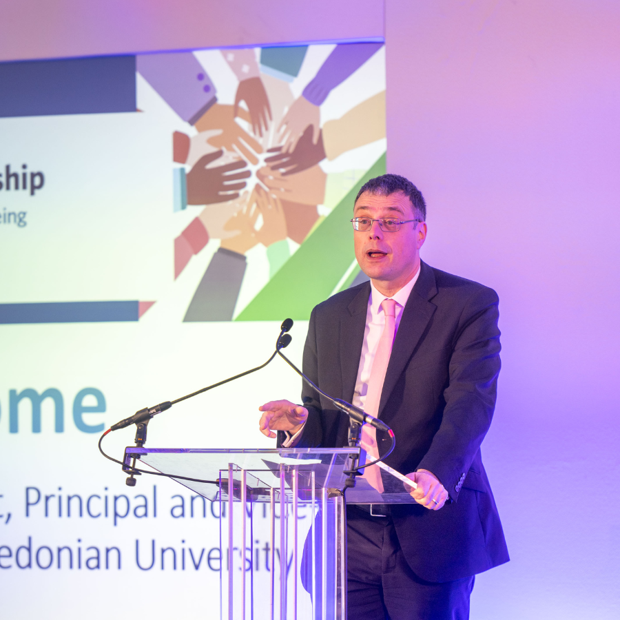 Professor Steve Decent, Principal and Vice-Chancellor at Glasgow Caledonian University
