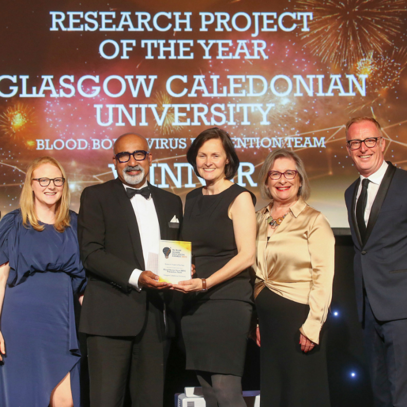 Glasgow Caledonian scoops Research Project of the Year Award