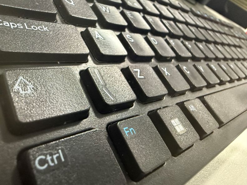 Computer keyboard close