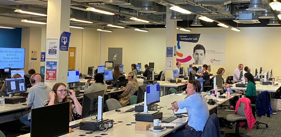 GCU's Clearing Hotline Centre