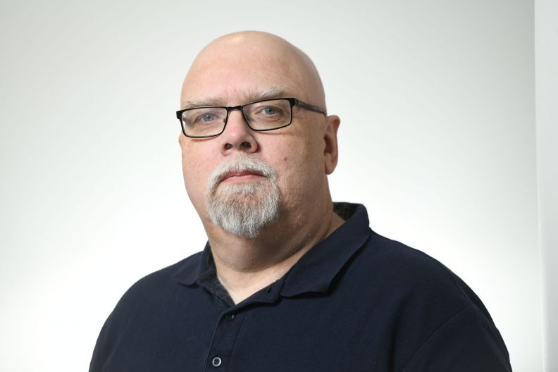A profile picture of James Paterson, a Senior Lecturer in Computing at GCU.