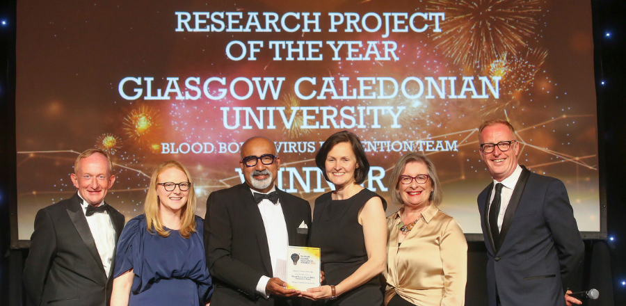 Glasgow Caledonian scoops Research Project of the Year Award