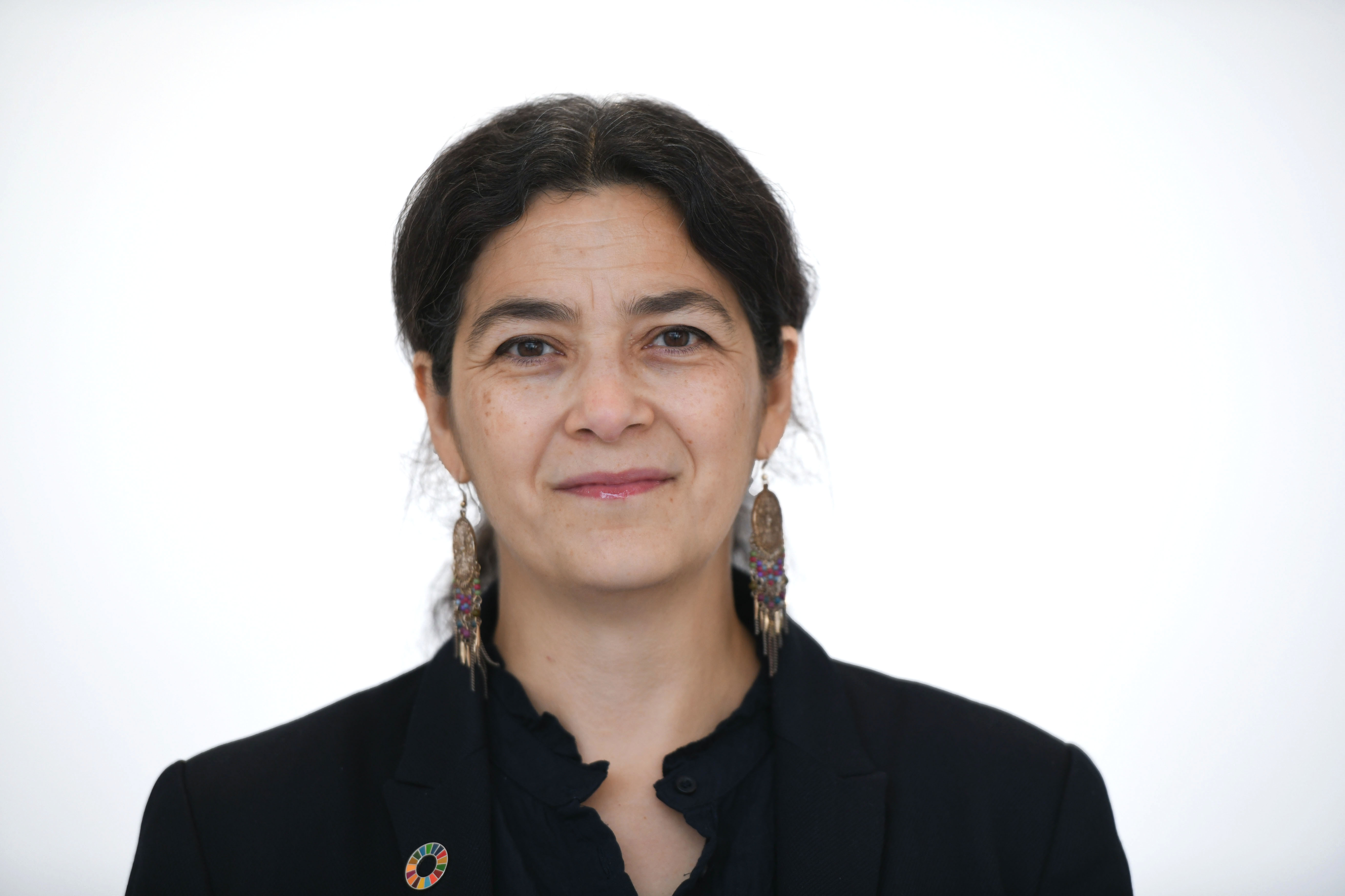A profile picture of Tuleen Boutaleb, the Head of Department, in the Department of Electrical and Electronic Engineering, at GCU.