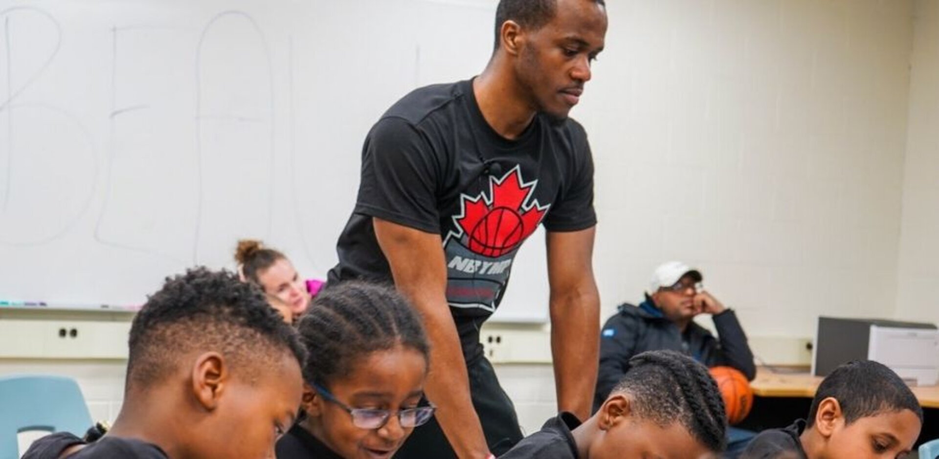 Kevin has given young people across Canada the opportunity to interact with top basketball players