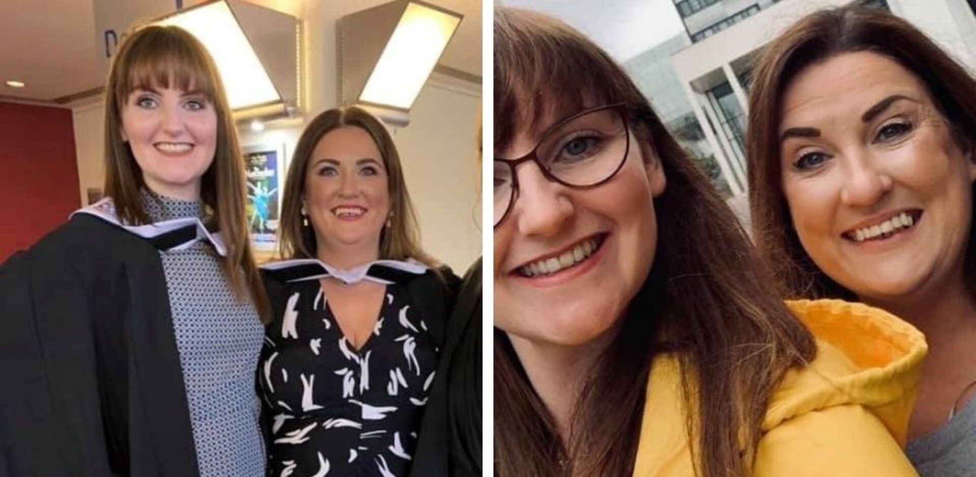 (Pictured Left to Right) Students Levi White & Lesley-Anne Maxwell