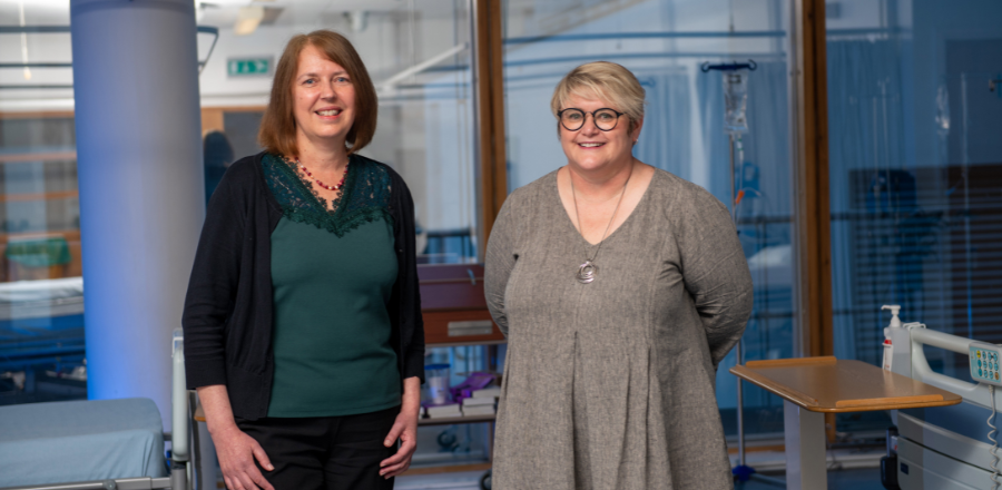 Anita Volkert and Katrina Bannigan and