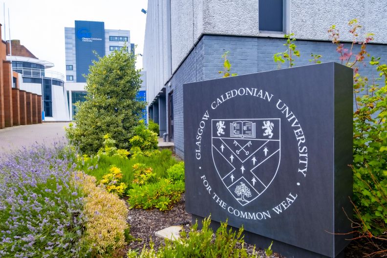 External shot of Glasgow Campus taken in September 2020