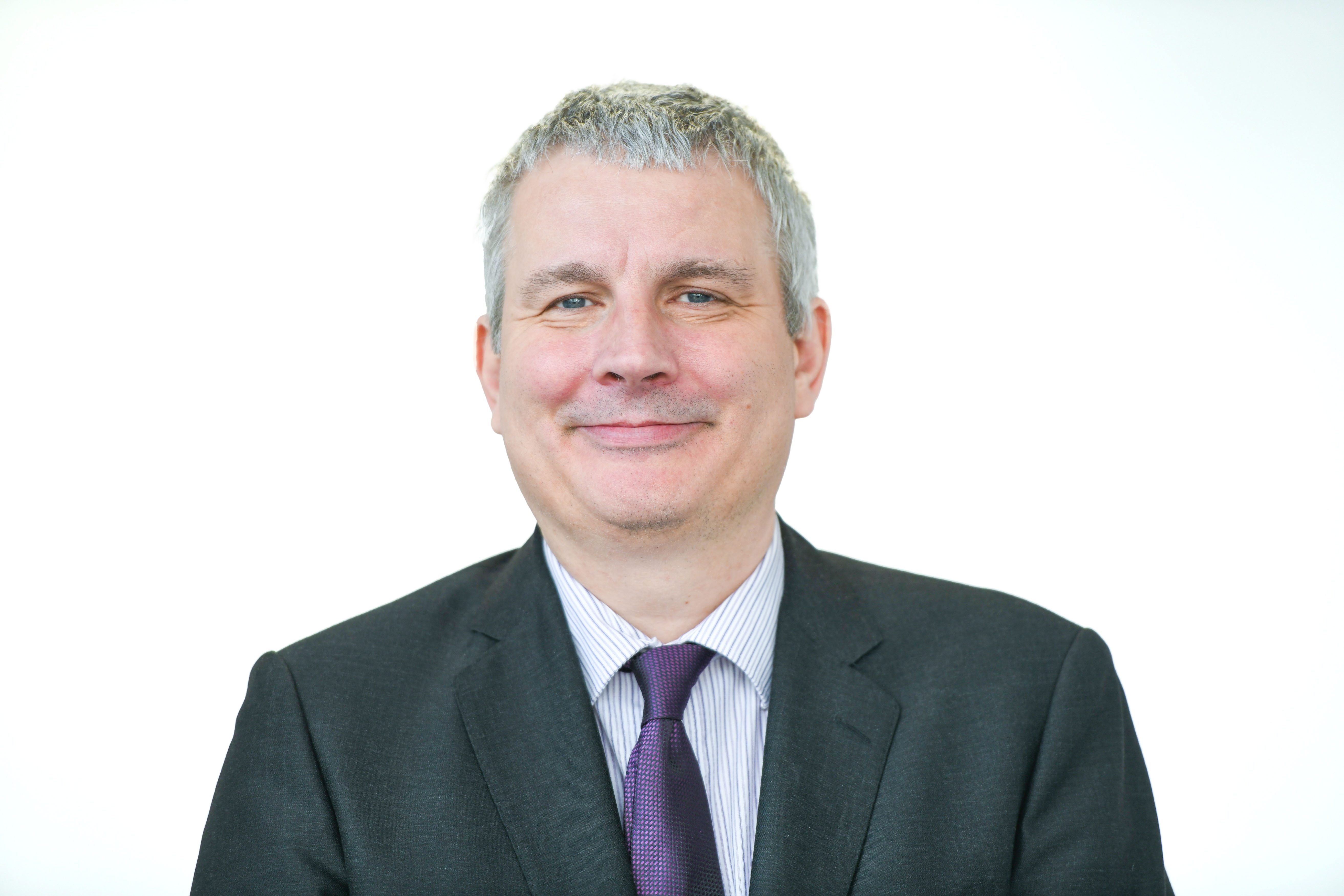 A profile picture of Mark Phillipson, a Senior Lecturer in Civil Engineering and Environmental Management at GCU.