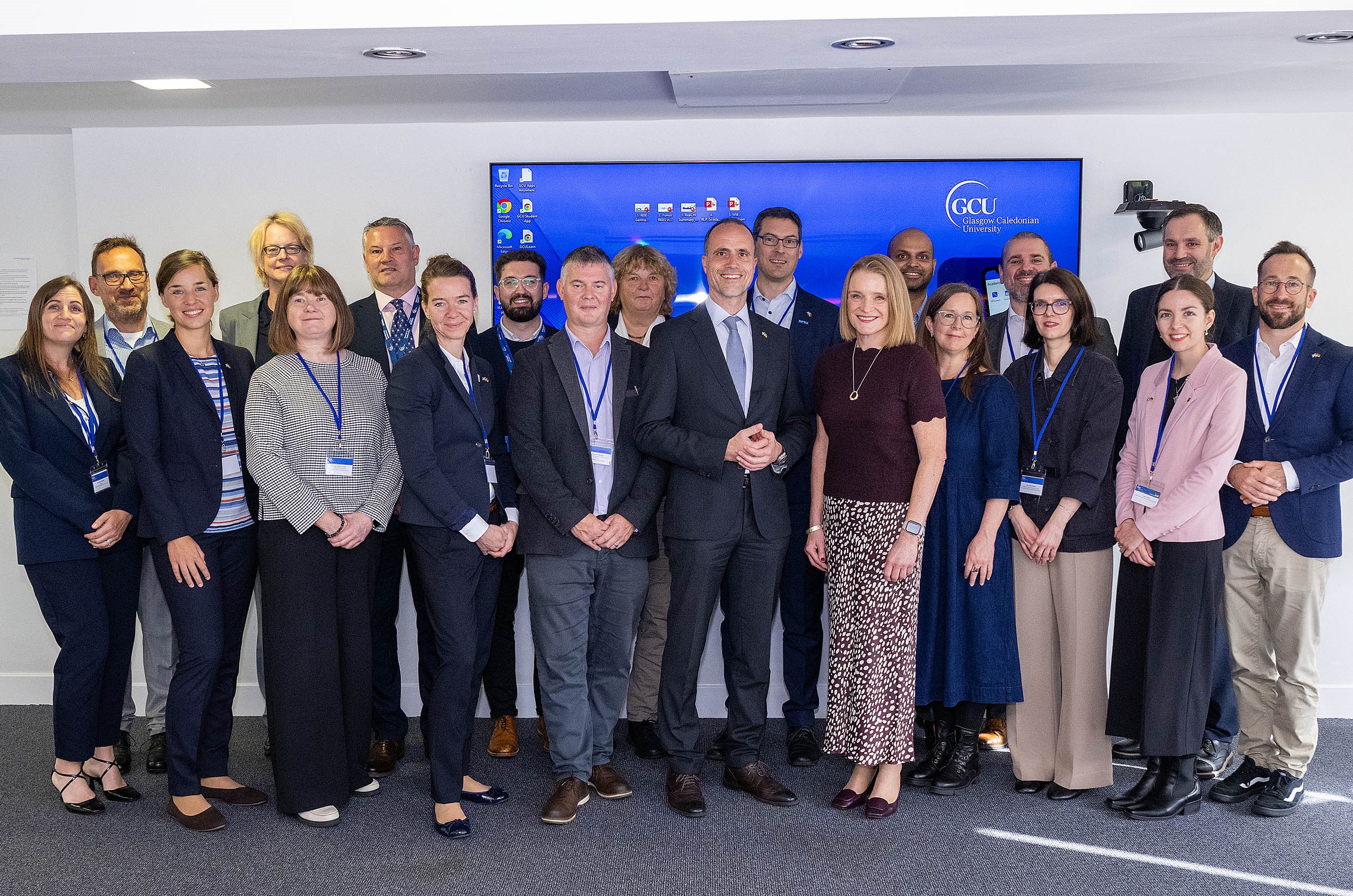 German delegation visits GCU