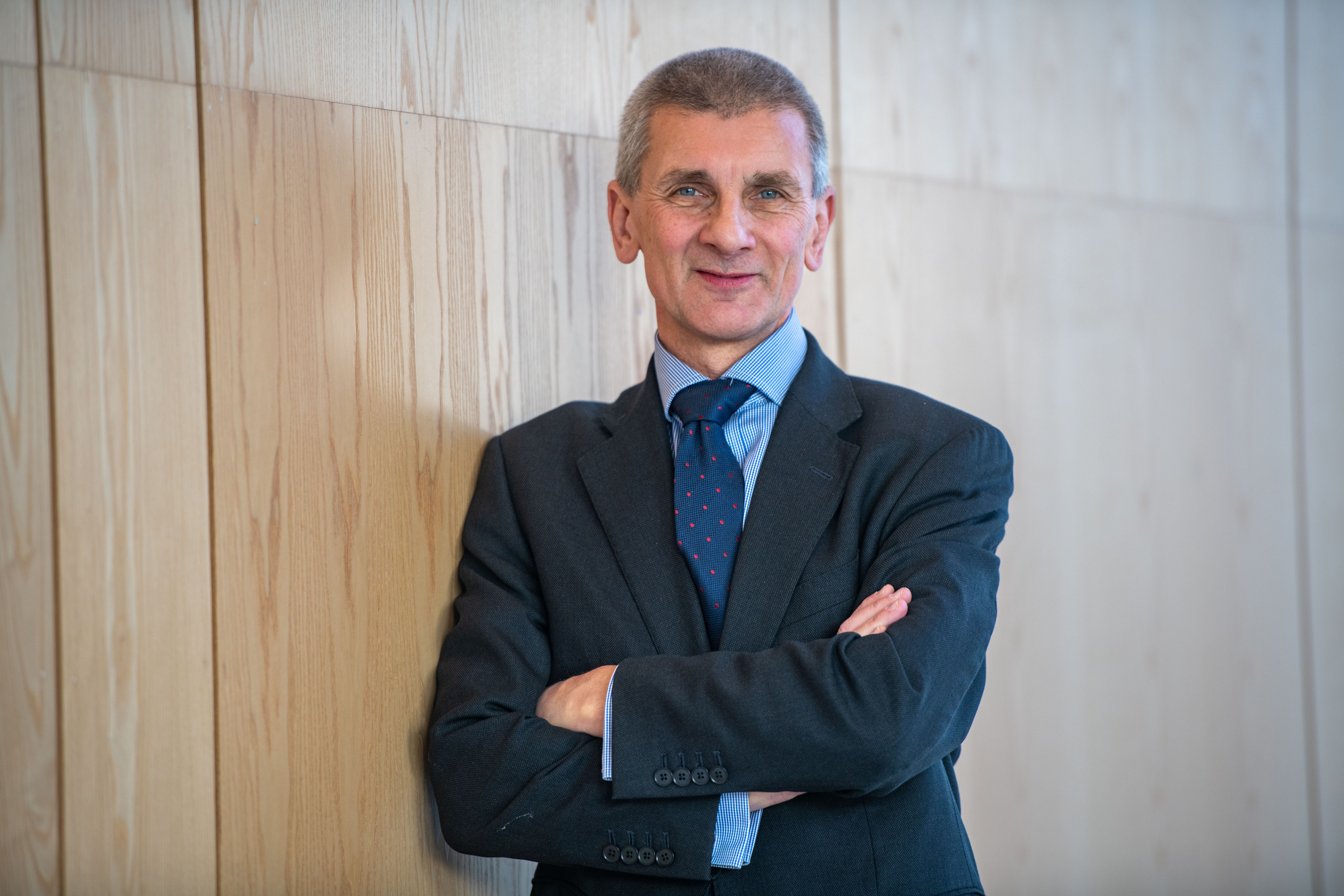 A profile picture of Professor Mike Mannion, Interim Deputy Vice-Chancellor of GCU.