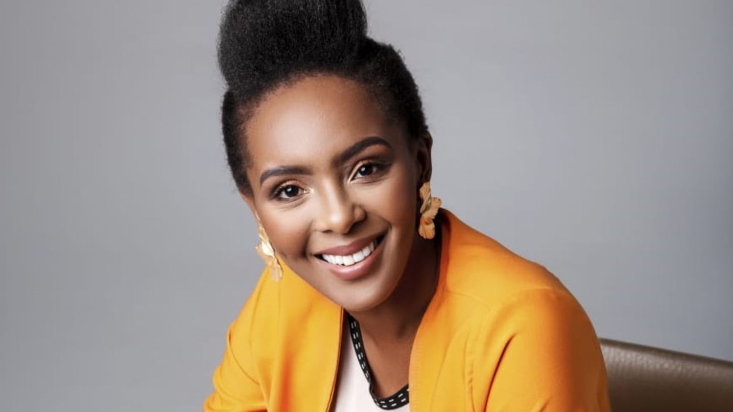 A photo of Ntsiki Mkhize smiling
