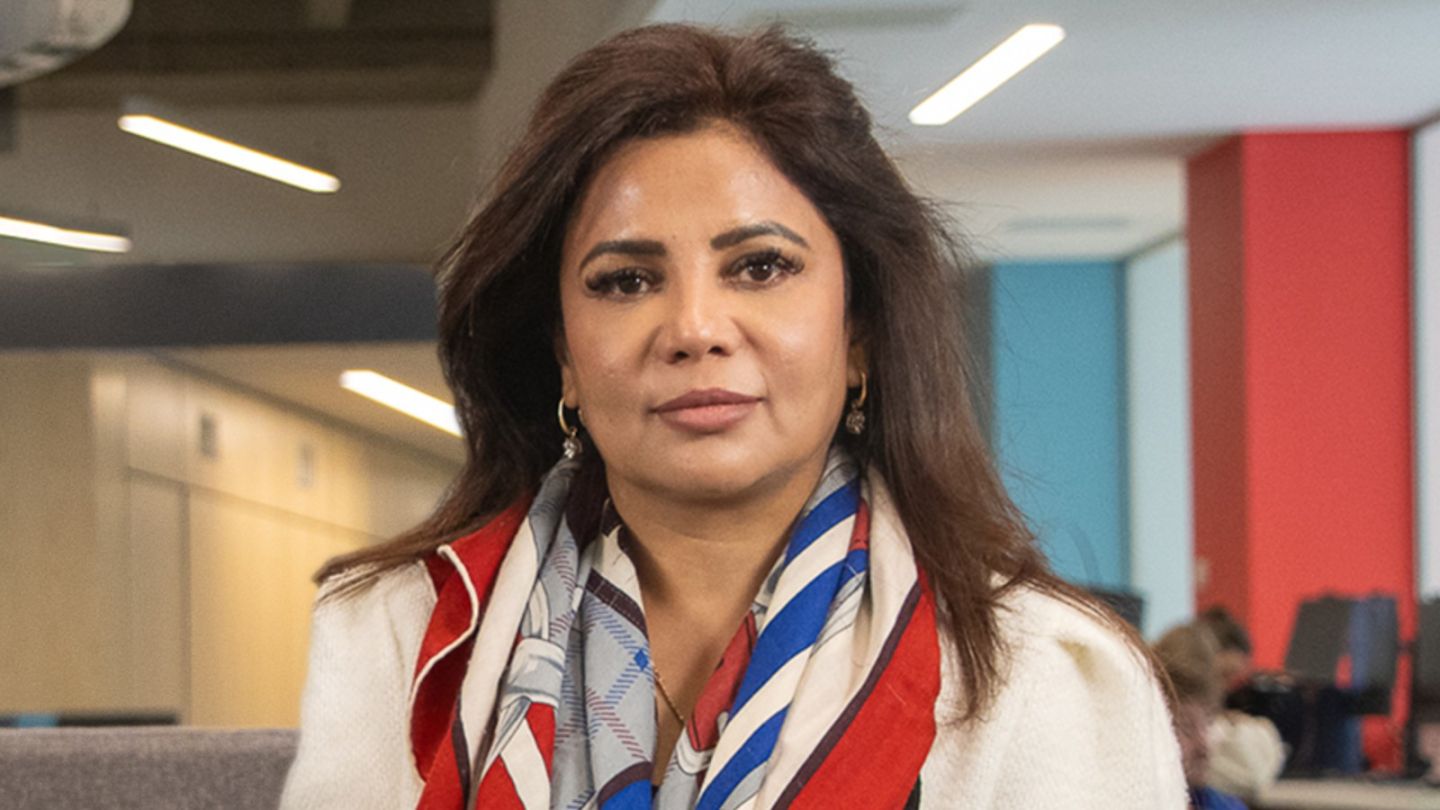 A photo of Dr Poonam Gupta in GCU