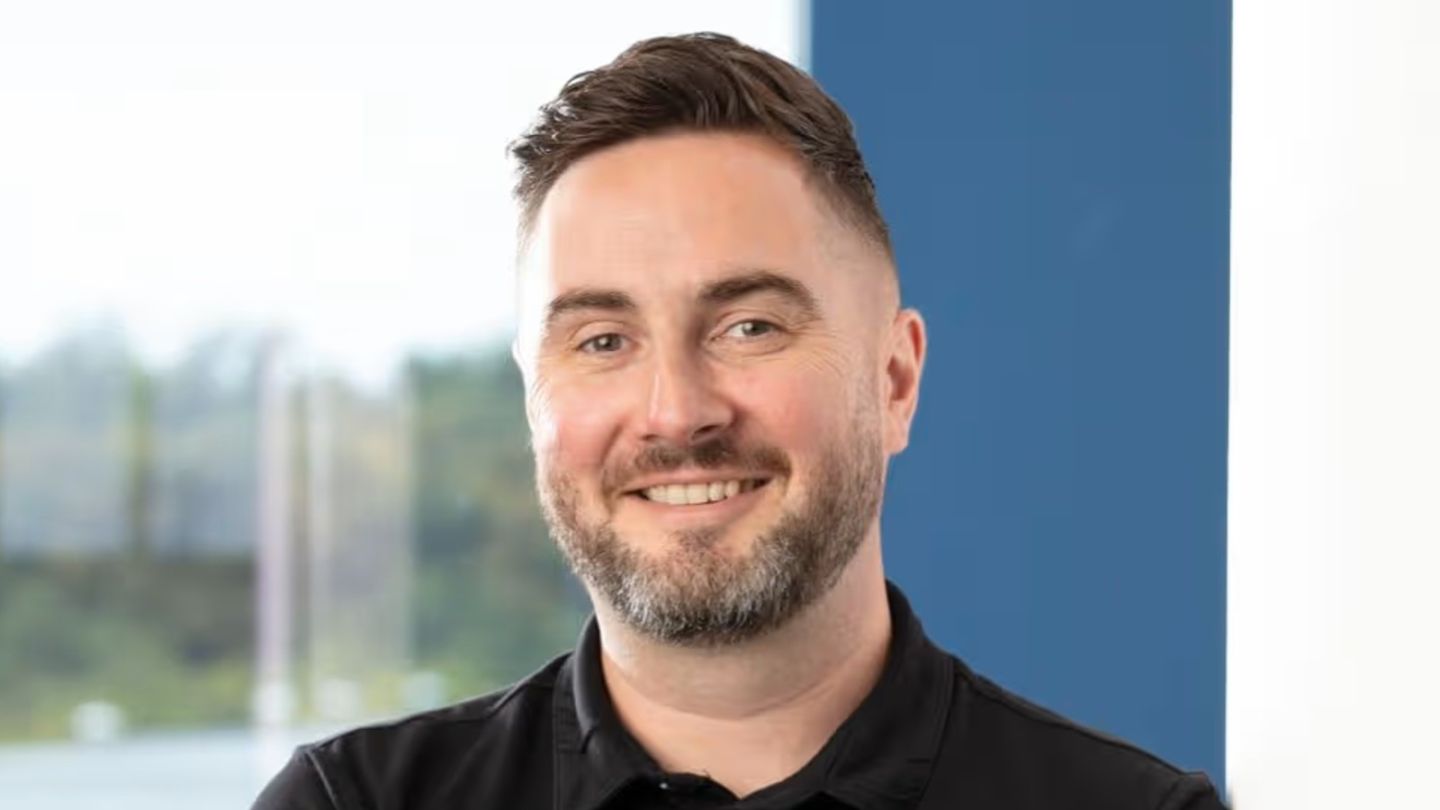 A photo of David Broom smiling